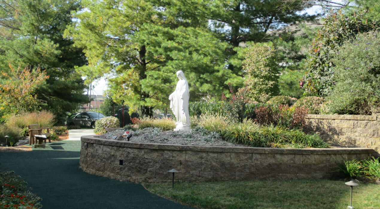 St. Ignatius Nursing and Rehab entrance outside