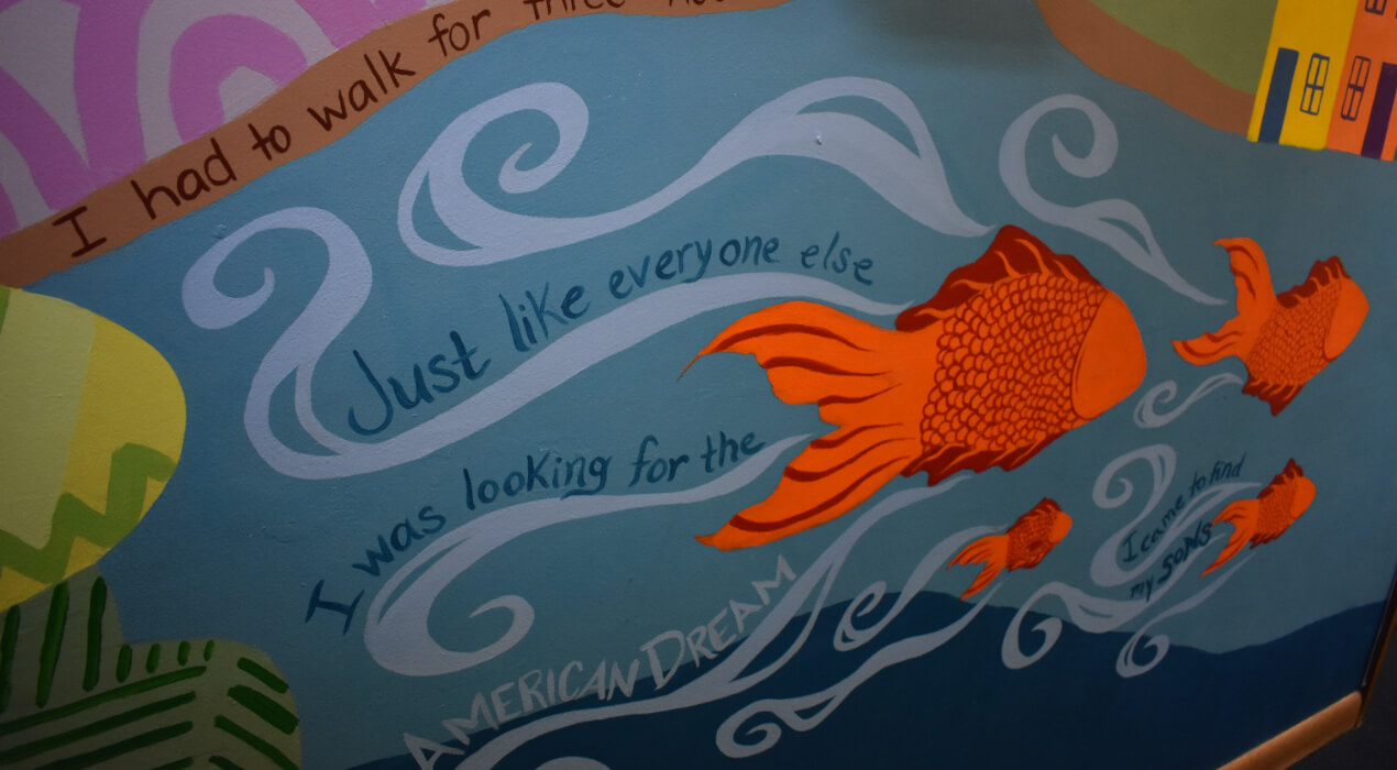 Painting of a fish